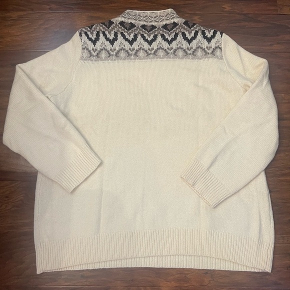 Coldwater Creek Mock Neck Wool Blend Sweater Size 1X - Picture 4 of 5